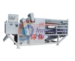 Three networks belt type sludge dewatering machines